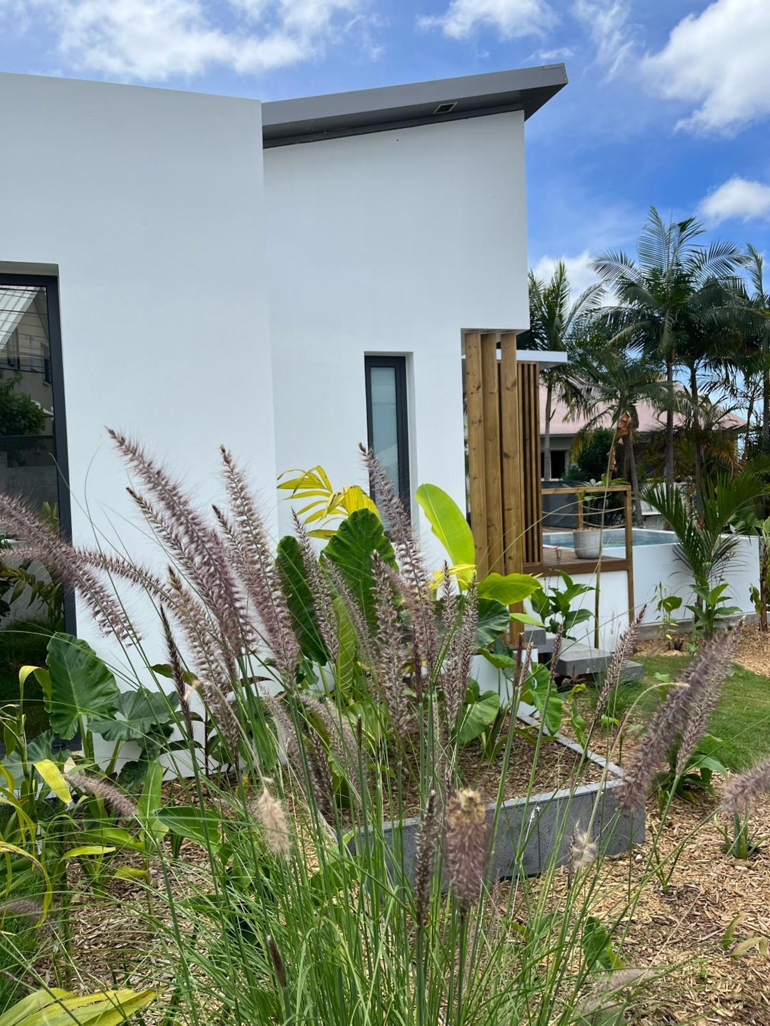 L'Empreinte-Oasis De Serenite Au Coeur D'Un Jardin Tropical Le Tampon Bagian luar foto